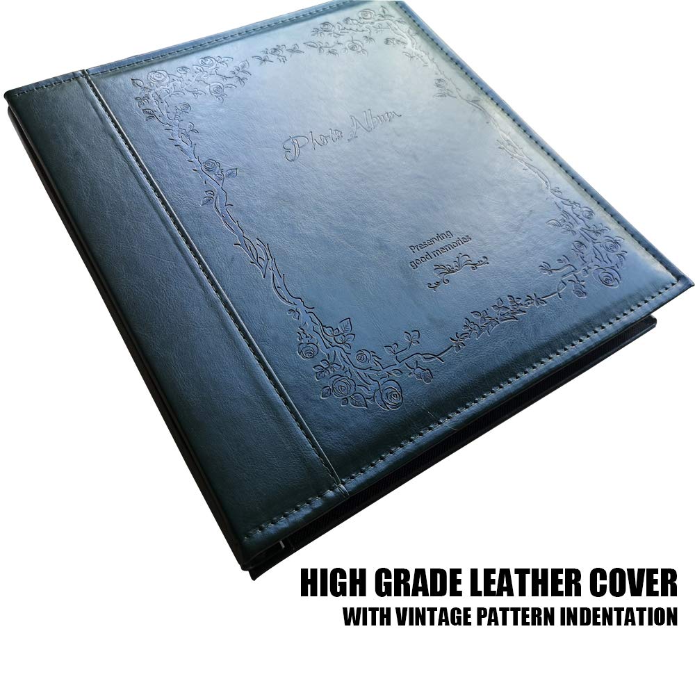 Totocan vintage leather cover showcases classic style and keepsakes protection.