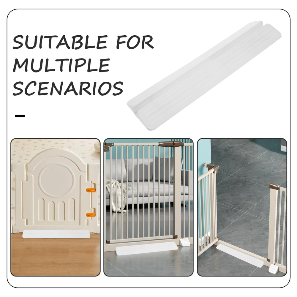 Totority guardrail-holder with non-slip teeth keeps guardrails in place.