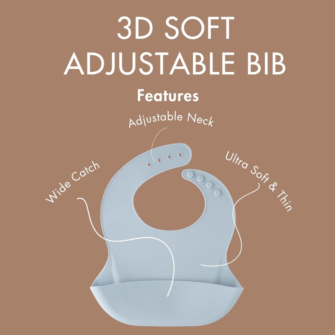 TOTS GROUND dishwasher-safe mealtime set simplifies cleanup.