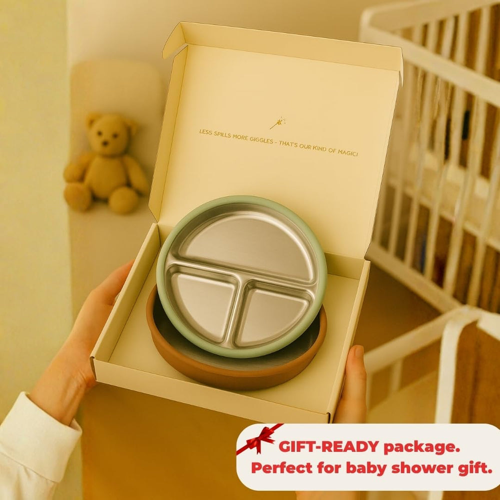 TOTS GROUND TinyBites Duo gift-ready packaging suits baby showers.