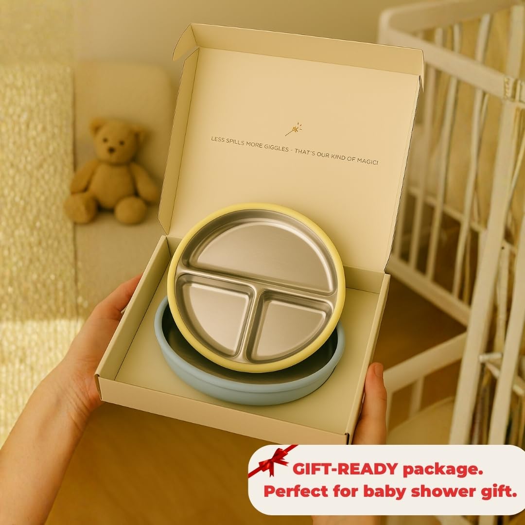 TOTS GROUND TinyBites Duo removable silicone sleeves enable easy cleaning