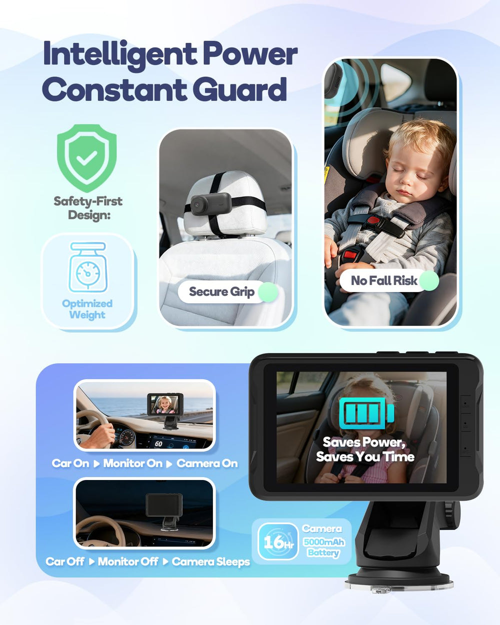 Totsafe IR-CUT true-color technology preserves natural tones for accurate observation.