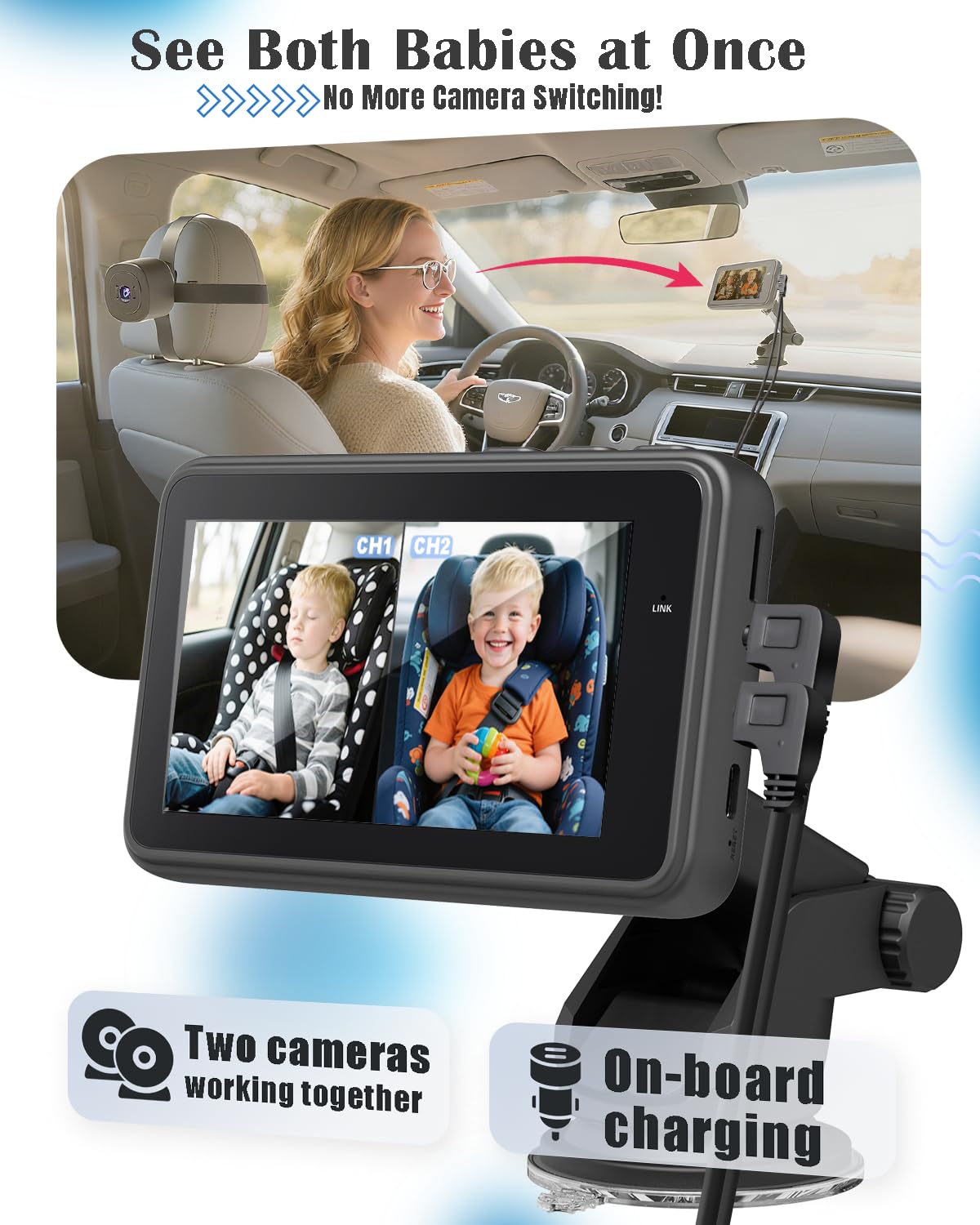 Totsafe night vision 940nm provides clear nighttime visibility without glare.