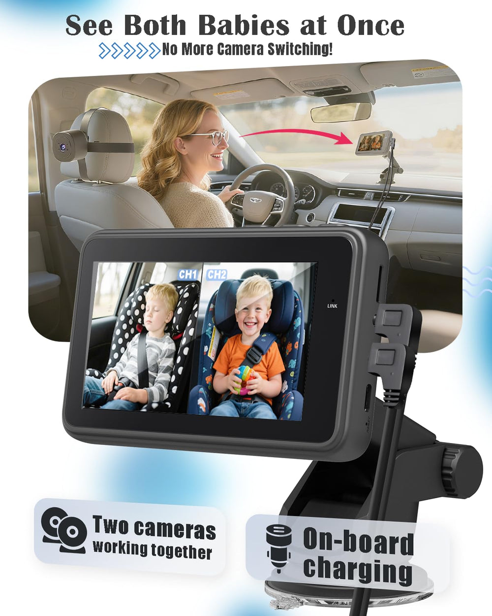 Totsafe night vision 940nm provides clear nighttime visibility without glare.