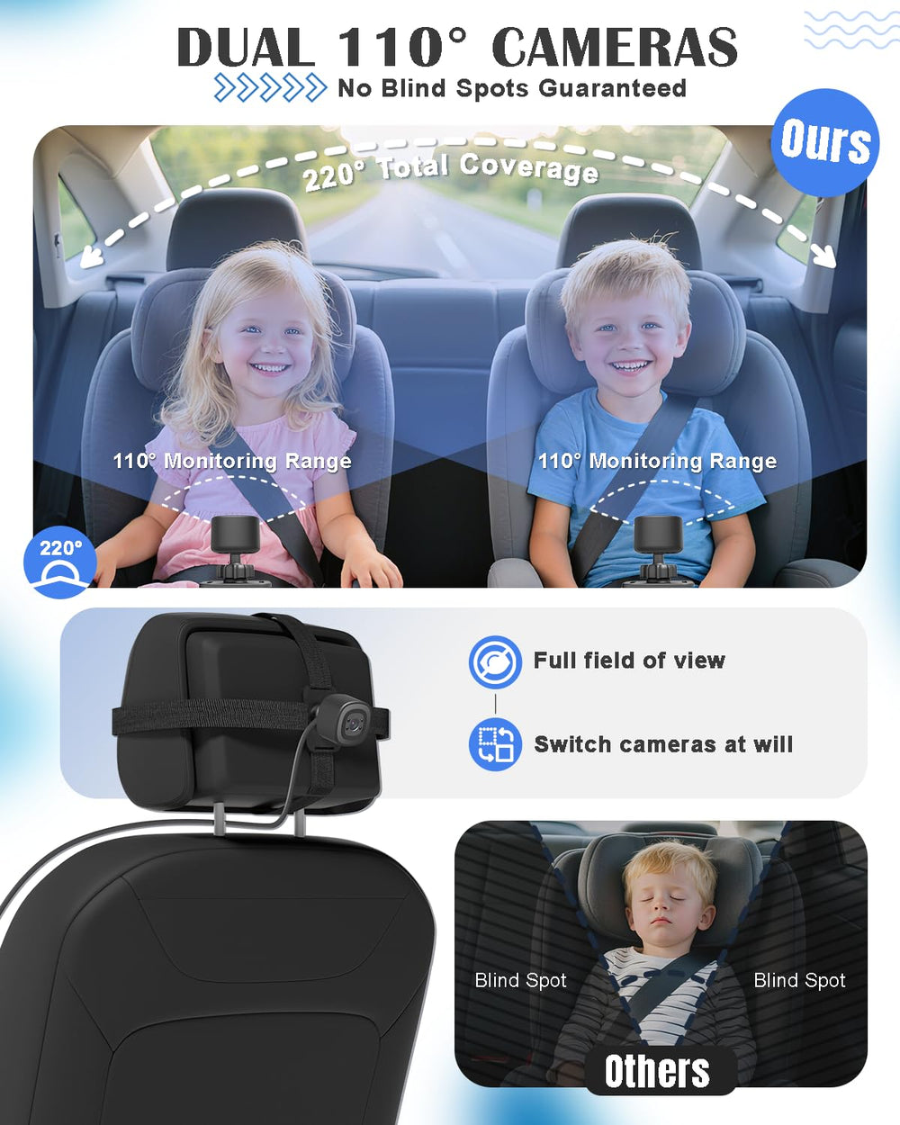 Totsafe ideal for twins and multi child families on car journeys.