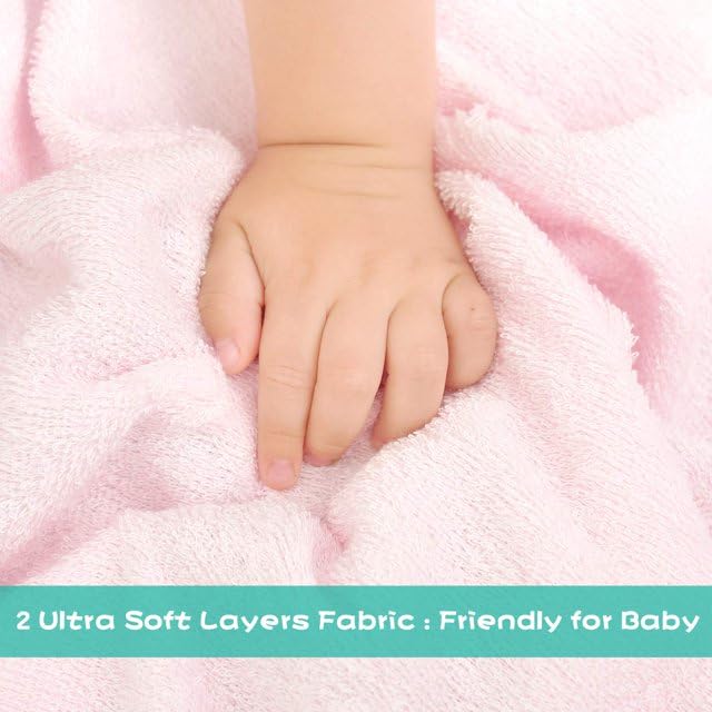Touchat hooded baby towel 35-1 inch size offers generous coverage