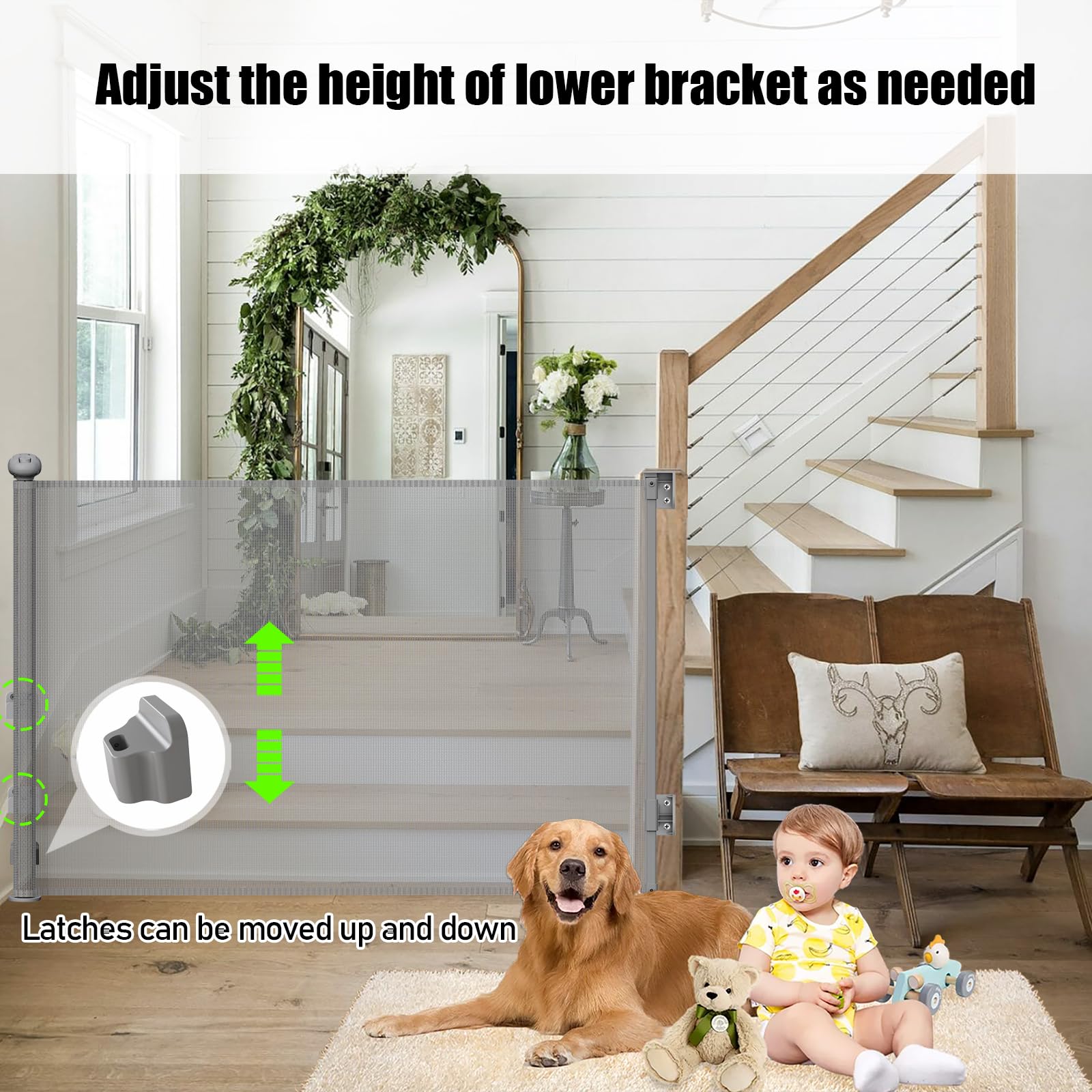 Toumoly durable metal frame and mesh panel withstands frequent daily use