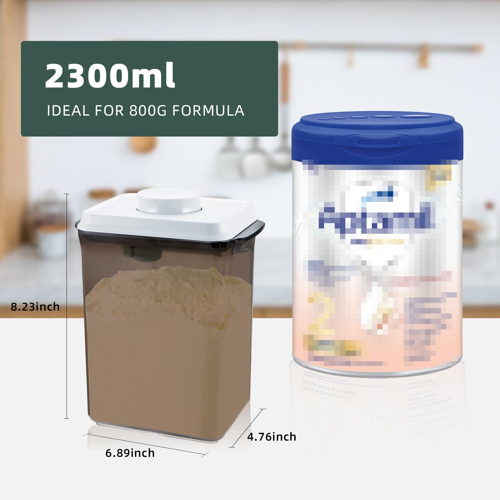 Tourdeus Formula Container to Go provides UV protection to keep powder fresh on trips.
