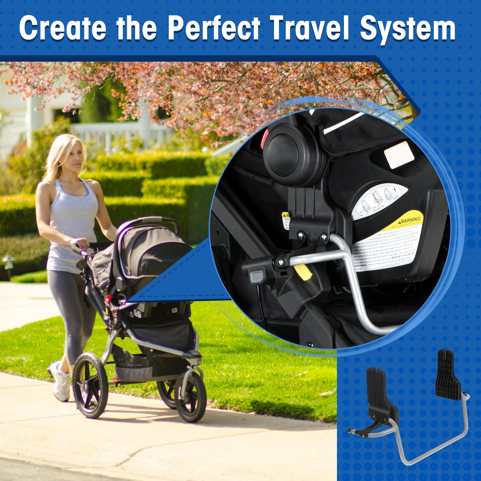Touri adapter-frame-included provides immediate setup with the included frame for quick transitions.