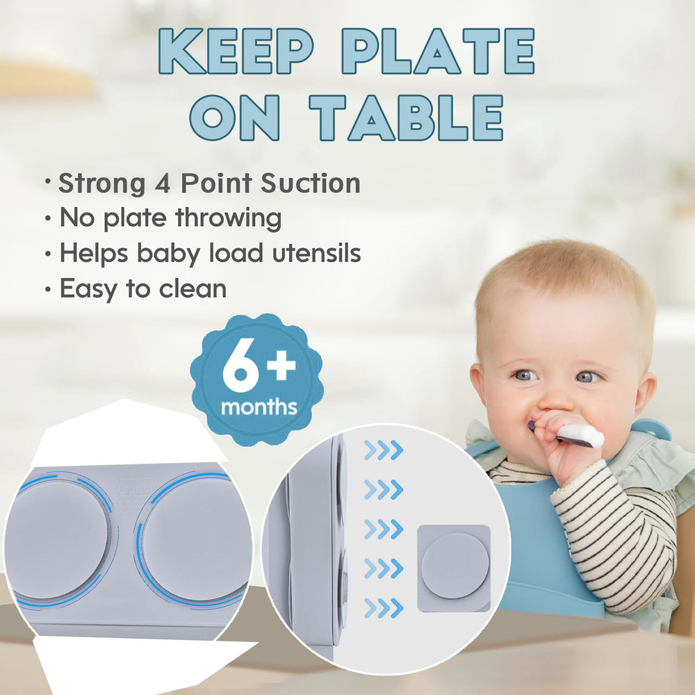 TourKing microwave and dishwasher-safe plates ready for quick cleanup.