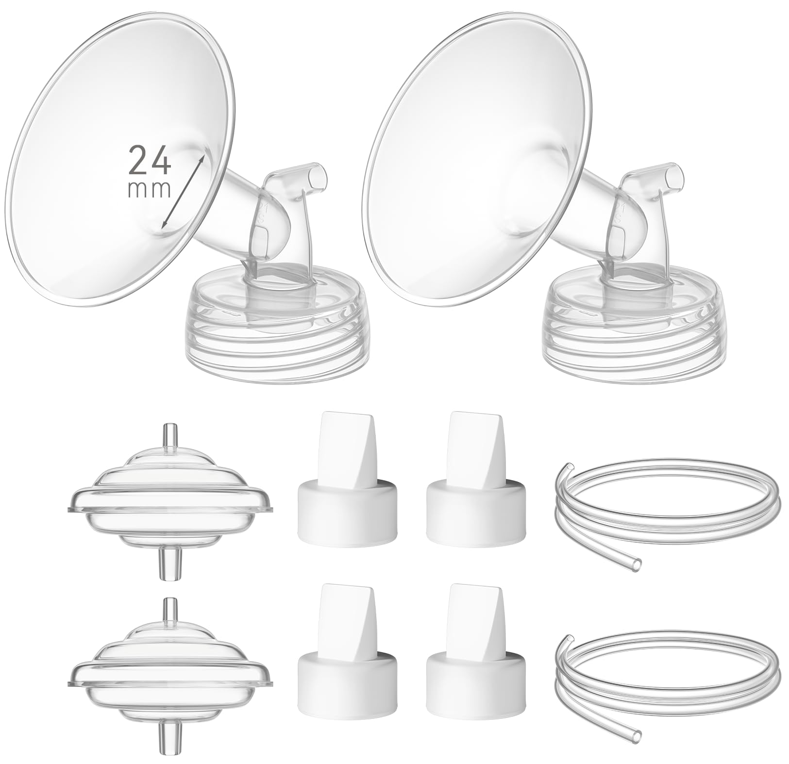 TOVVILD 24mm flange set package—complete kit for versatile pumping compatibility.