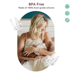 TOVVILD MomMed S21 valves in hand showing durable silicone for repeated use