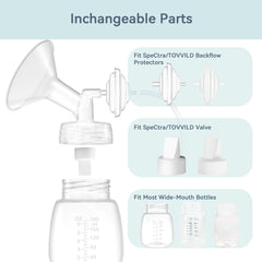 TOVVILD Motif Luna wide-mouth compatibility enables versatile bottle use.