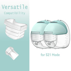 TOVVILD silicone diaphragm close-up shows food-grade material for safe milk-contact use.