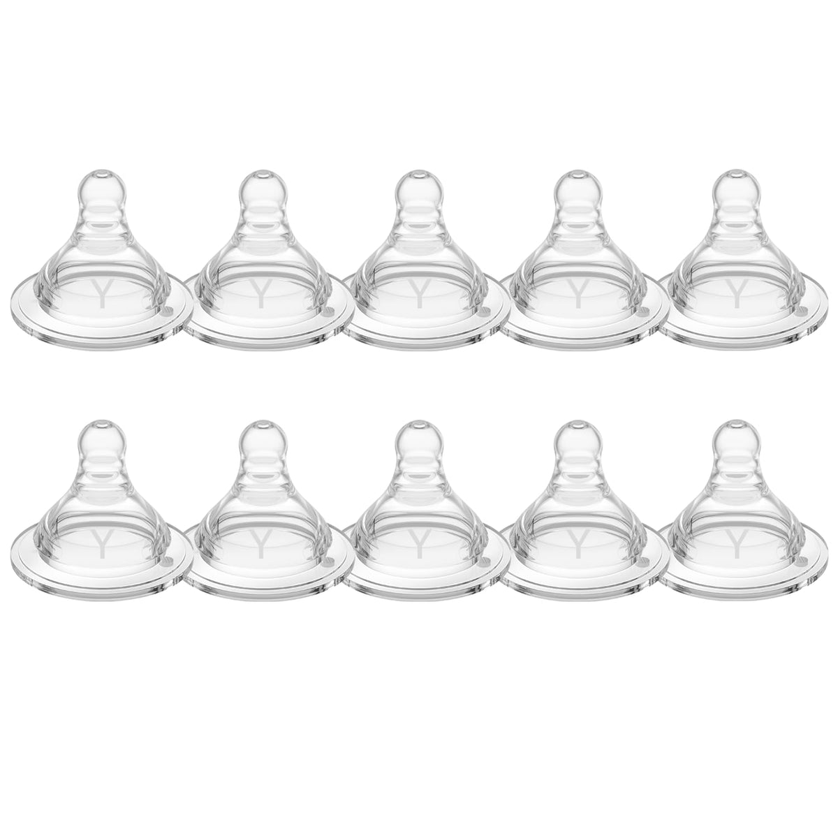 TOVVILD silicone nipple with universal wide-neck fit for many bottles.