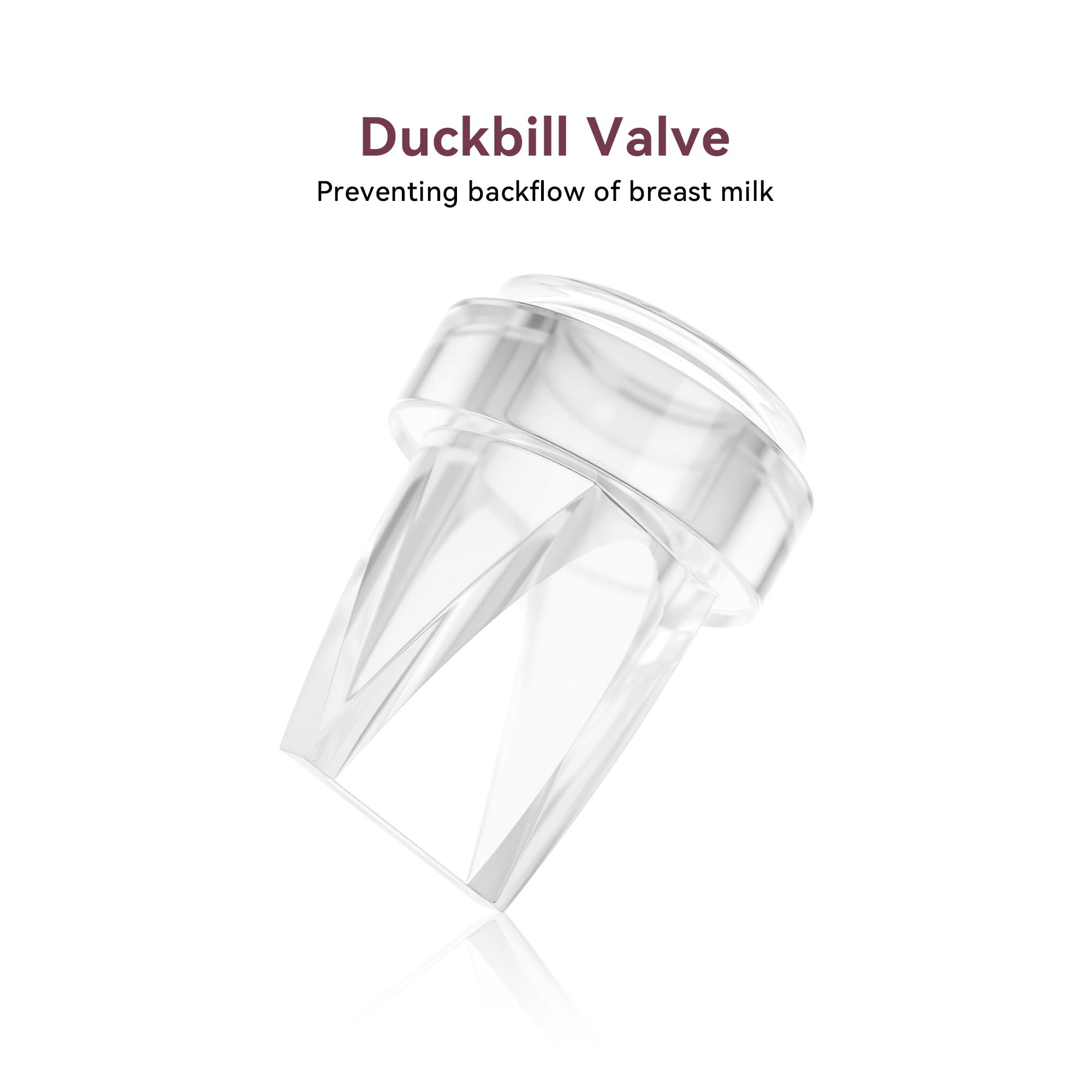 TOVVILD reusable silicone valves highlighting flexible, easy to clean design