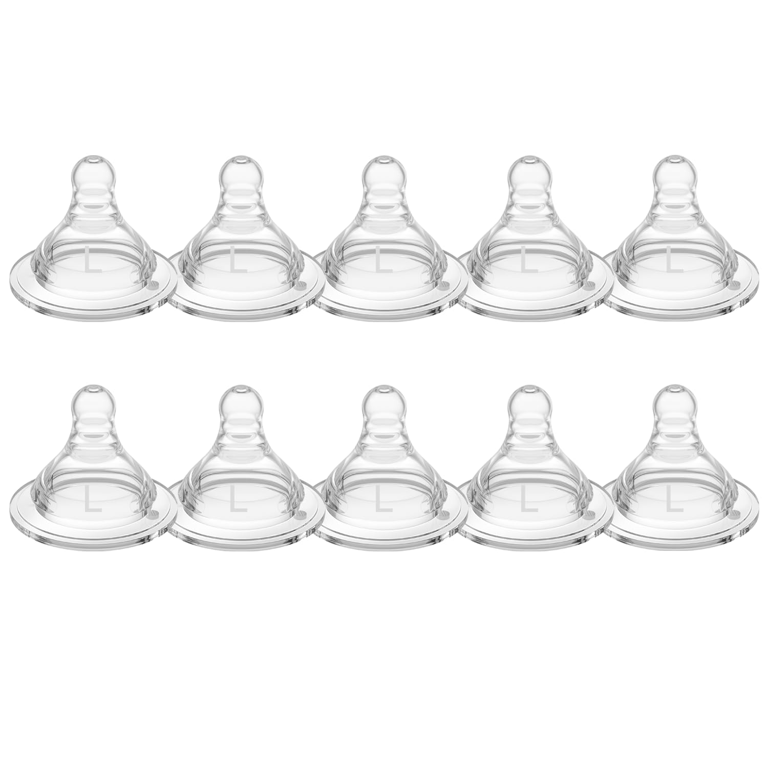 TOVVILD wide-neck packaging with silicone nipple ready for quick bottle prep