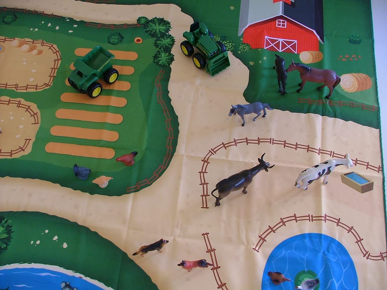 Toy Fish Factory Family playtime on mat promoting collaborative pretend-play