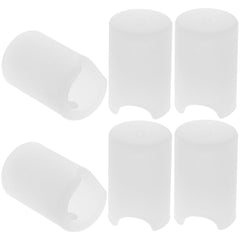 TOYANDONA 6pcs silicone drawer handle protectors pack fits standard drawers for kid-safe use.