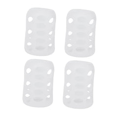 TOYANDONA infant bottle cover silicone-grip protects glass bottles during travel.