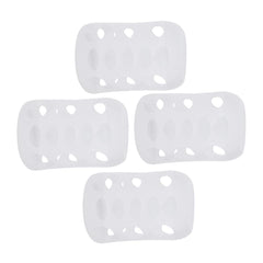 TOYANDONA milk bottle sleeve pack closeup showcasing protective silicone layer for fragile bottles.