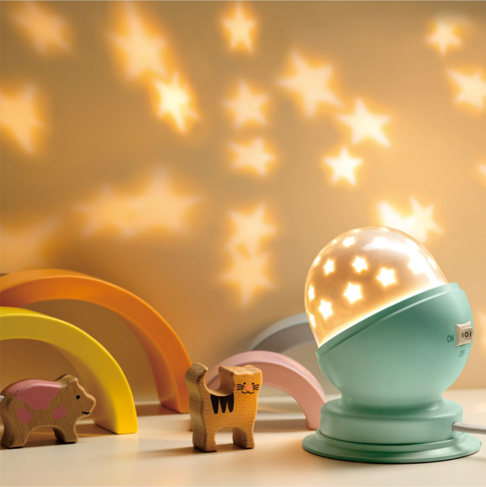 Toyunia Star Night Light uses safe materials to ensure a non-toxic, gentle glowing night.