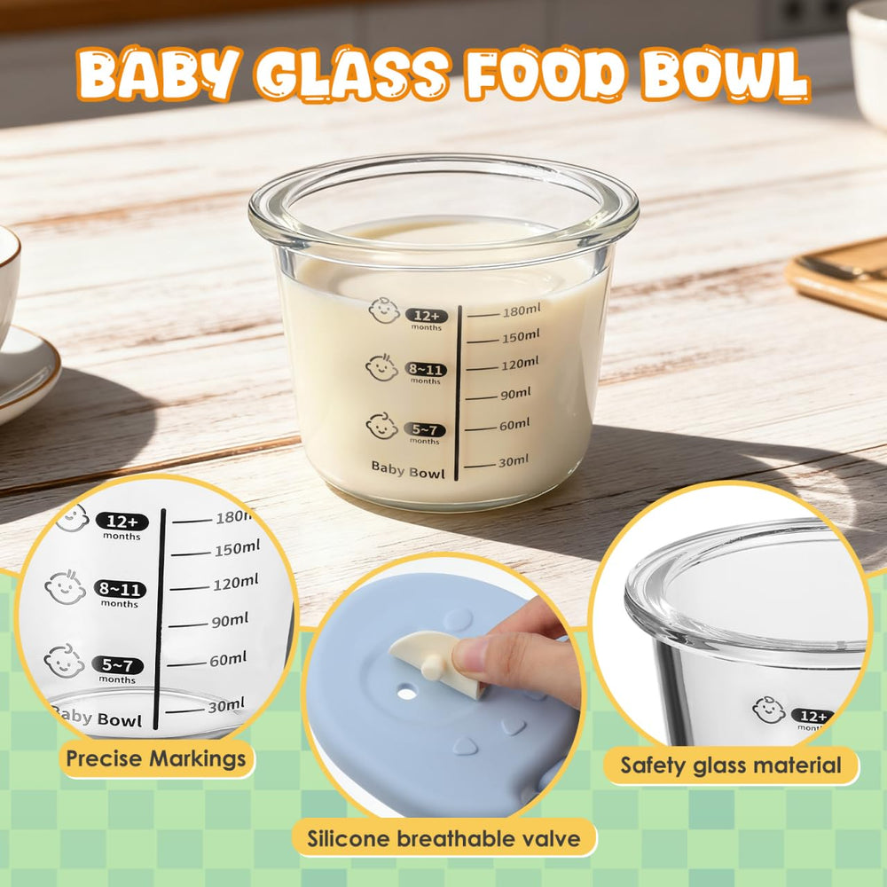 Toyvian sealed portable food bowl keeps meals fresh during travel.