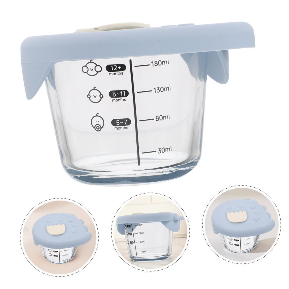 Toyvian travel-ready baby food storage container for quick feeding on trips.