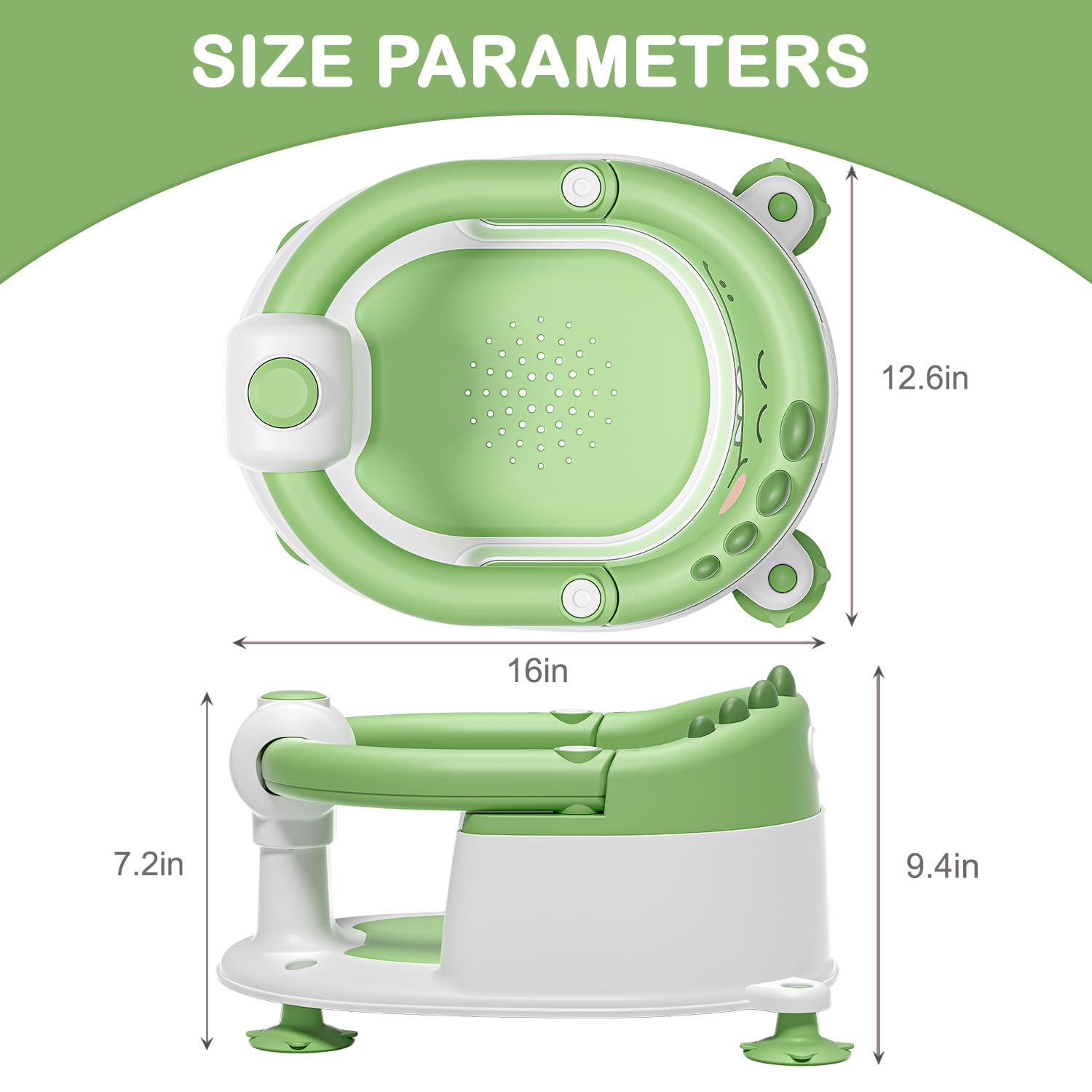 TPN Baby Bath Seat color-options image shows variety for matching bath time setup.