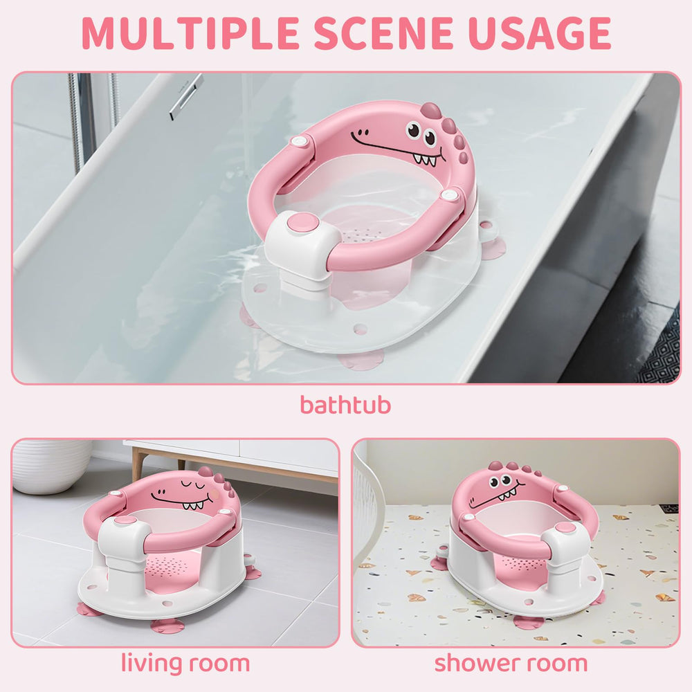 TPN baby bath seat sticker pack adds playful customization for bath-time fun.