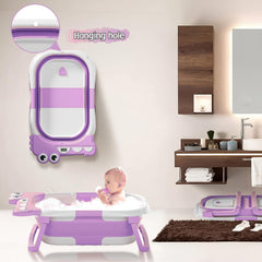 TPN baby bathtub cushion close-up highlighting soft infant support.