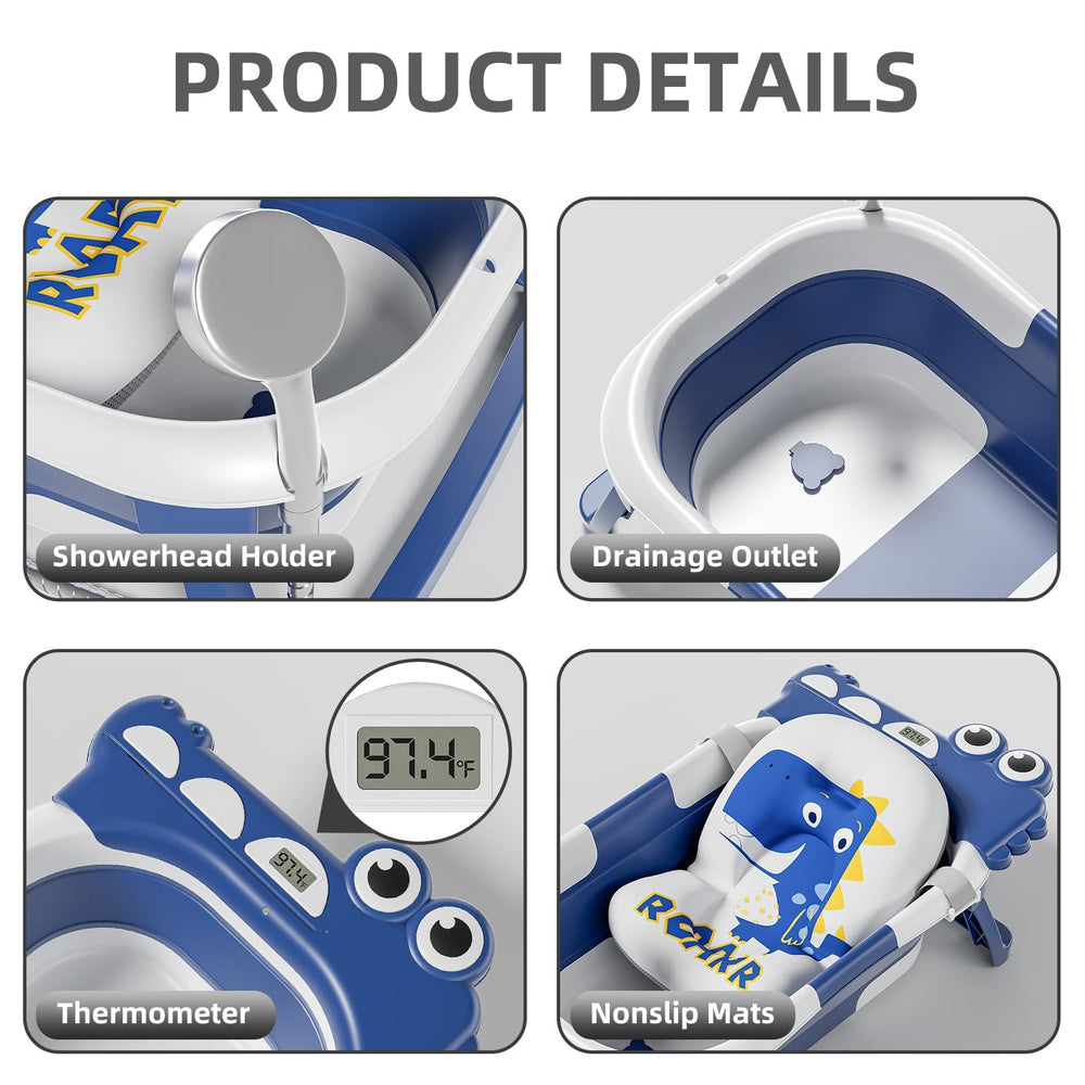 TPN secure-bathing design buckles ensure stable positioning