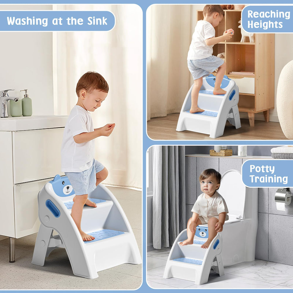 TPN lightweight step stool weighing 2.9 lbs for easy relocation.