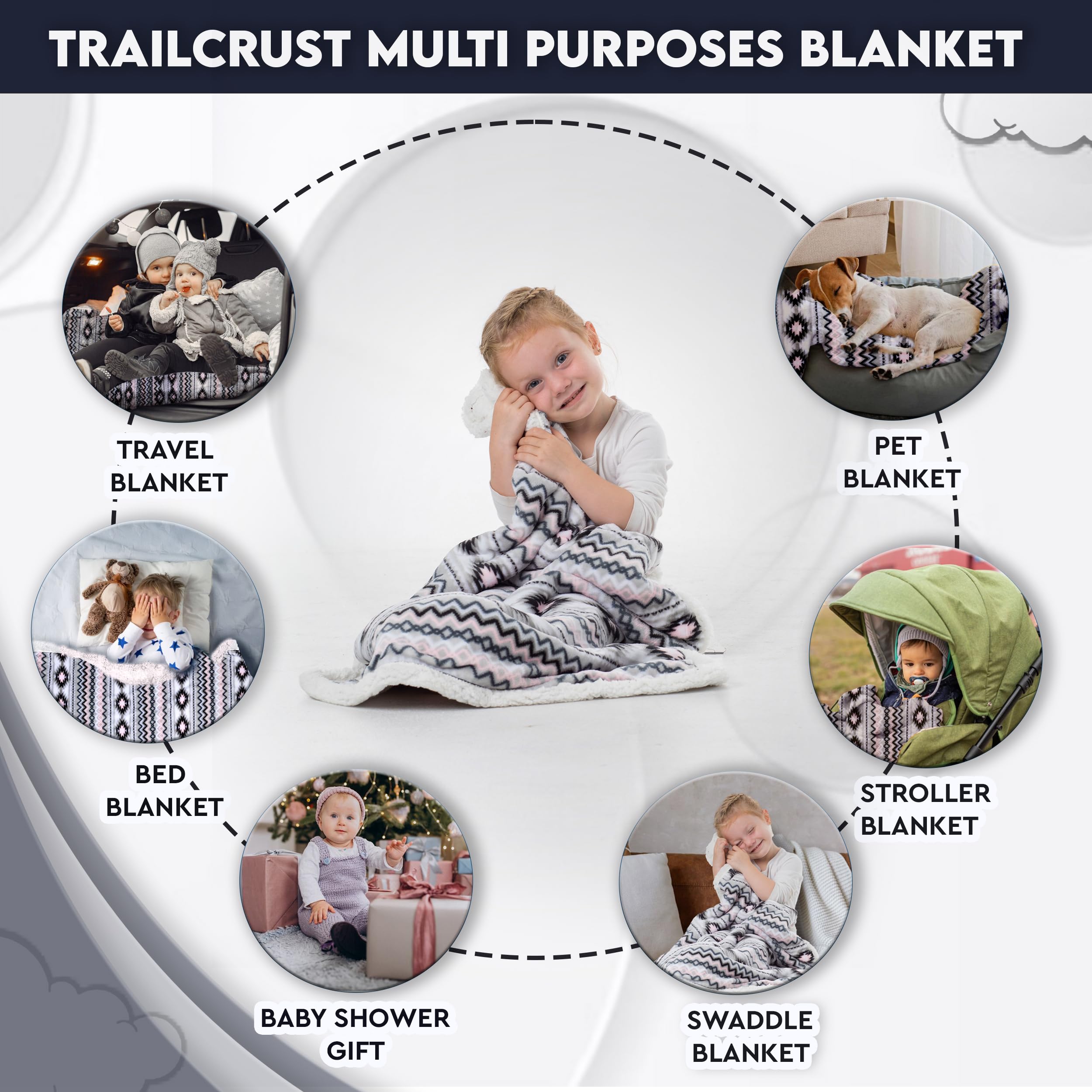 TrailCrest Sherpa close-up reveals plush microfleece and fluffy interior