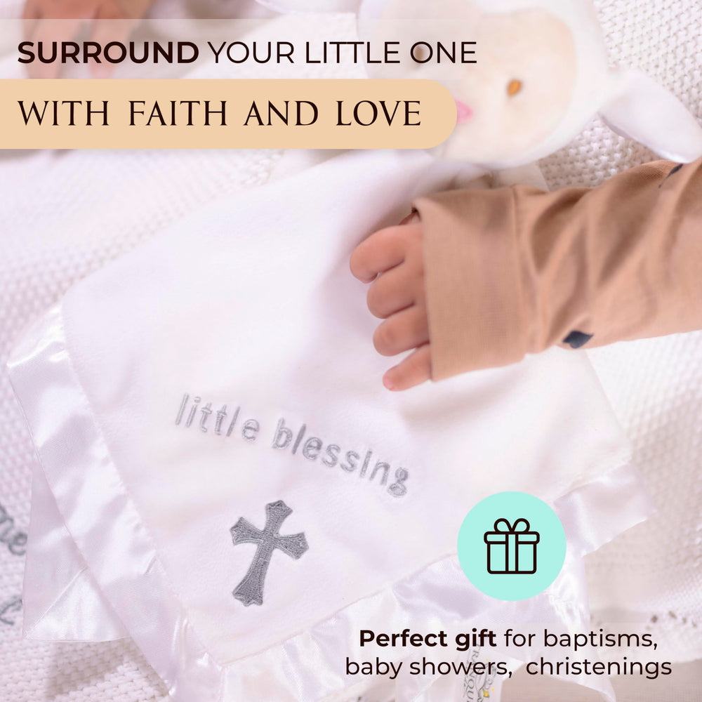 TRANQUIL KIDDO baby gift-lovey ideal baptism present for new parents