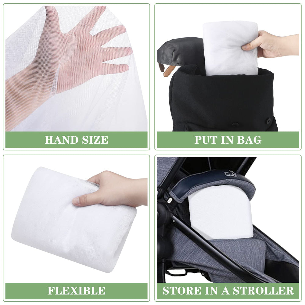 Tranqun bug-net for outdoor use creates a calm, breathable space for baby