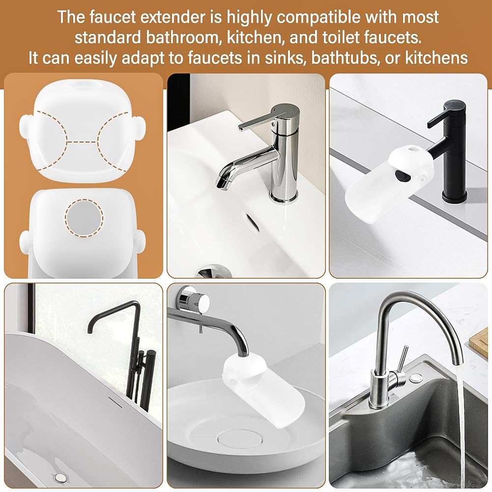 Trasylph faucet extender durable-materials highlights sturdy construction and leak prevention during frequent use.