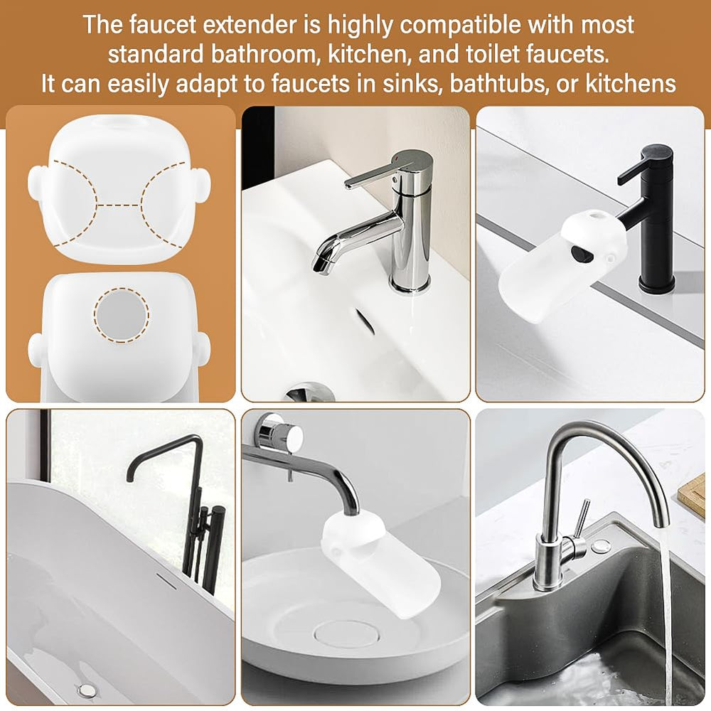 Trasylph faucet extender durable-materials highlights sturdy construction and leak prevention during frequent use.