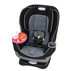 Travel Tray hot-pink-round dishwasher-safe for easy cleanup after trips.
