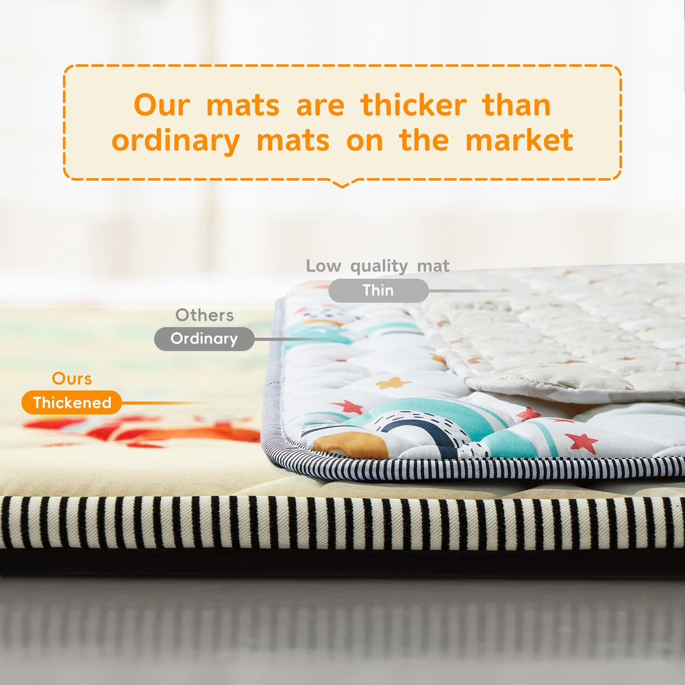 TreeBud tummy-time cushions encourage early motor skills and exploration.