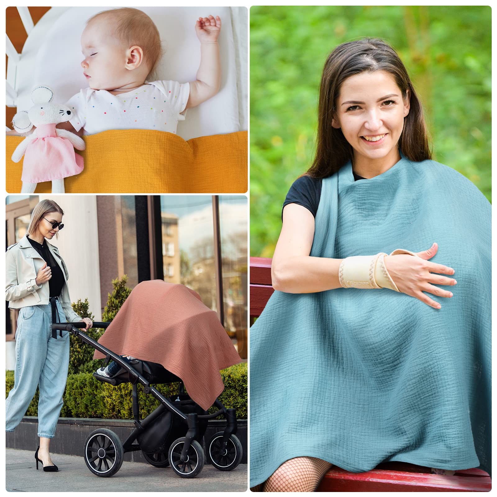 Treela nursing cover packaging gift-ready with thoughtful sustainable presentation