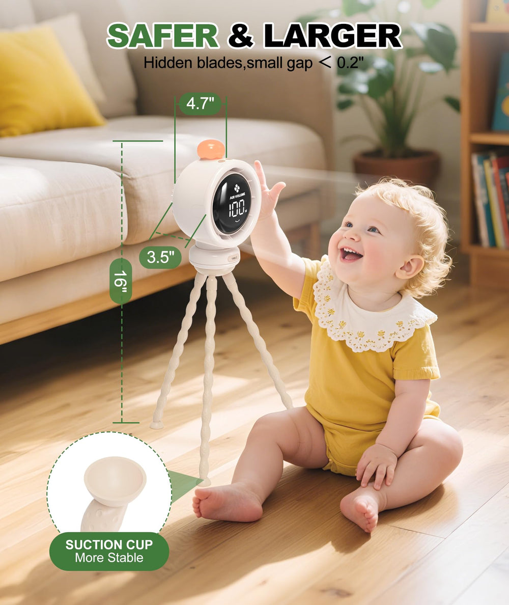 TRELC eco-friendly materials ensure safe use around babies