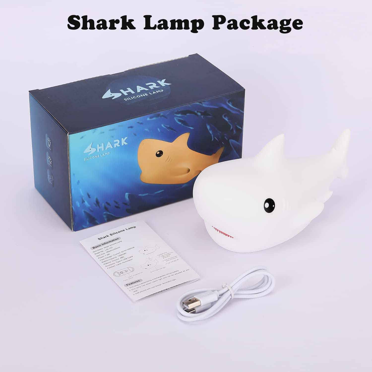 Tremdwoto Shark Night Light compact and portable for travel