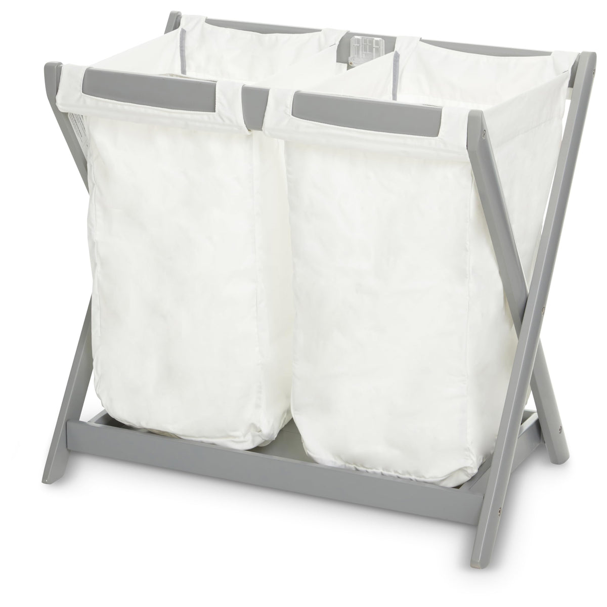 TRENDHUB bassinet hamper dual-compartment inserts for easy laundry sorting on the go