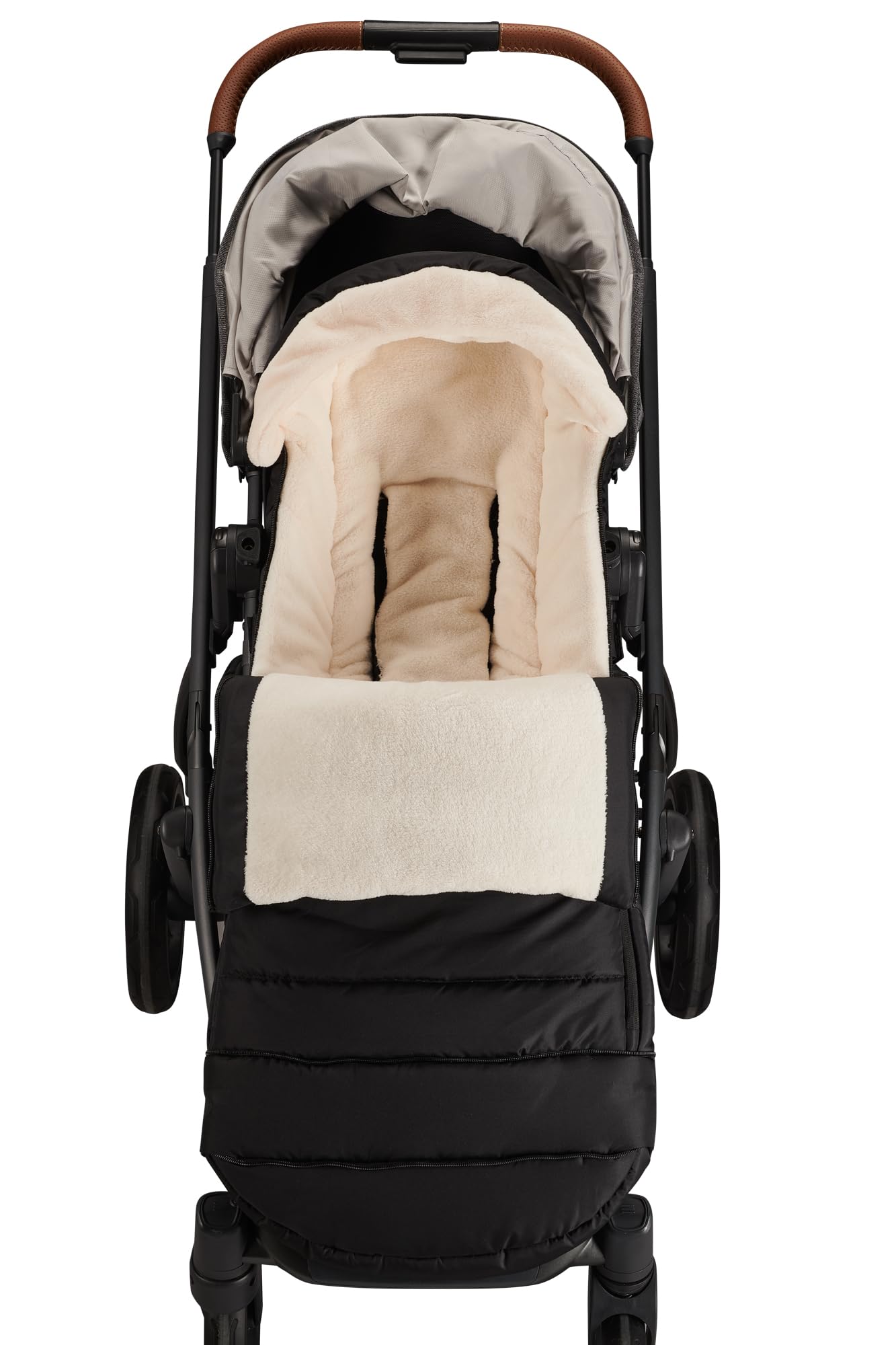 TrendHub Bunting Bag for UPPAbaby front opening for on-the-go temperature control.