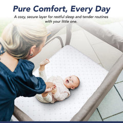 TRENDHUB Remi bassinet mattress cover lightweight fabric for comfortable sleep