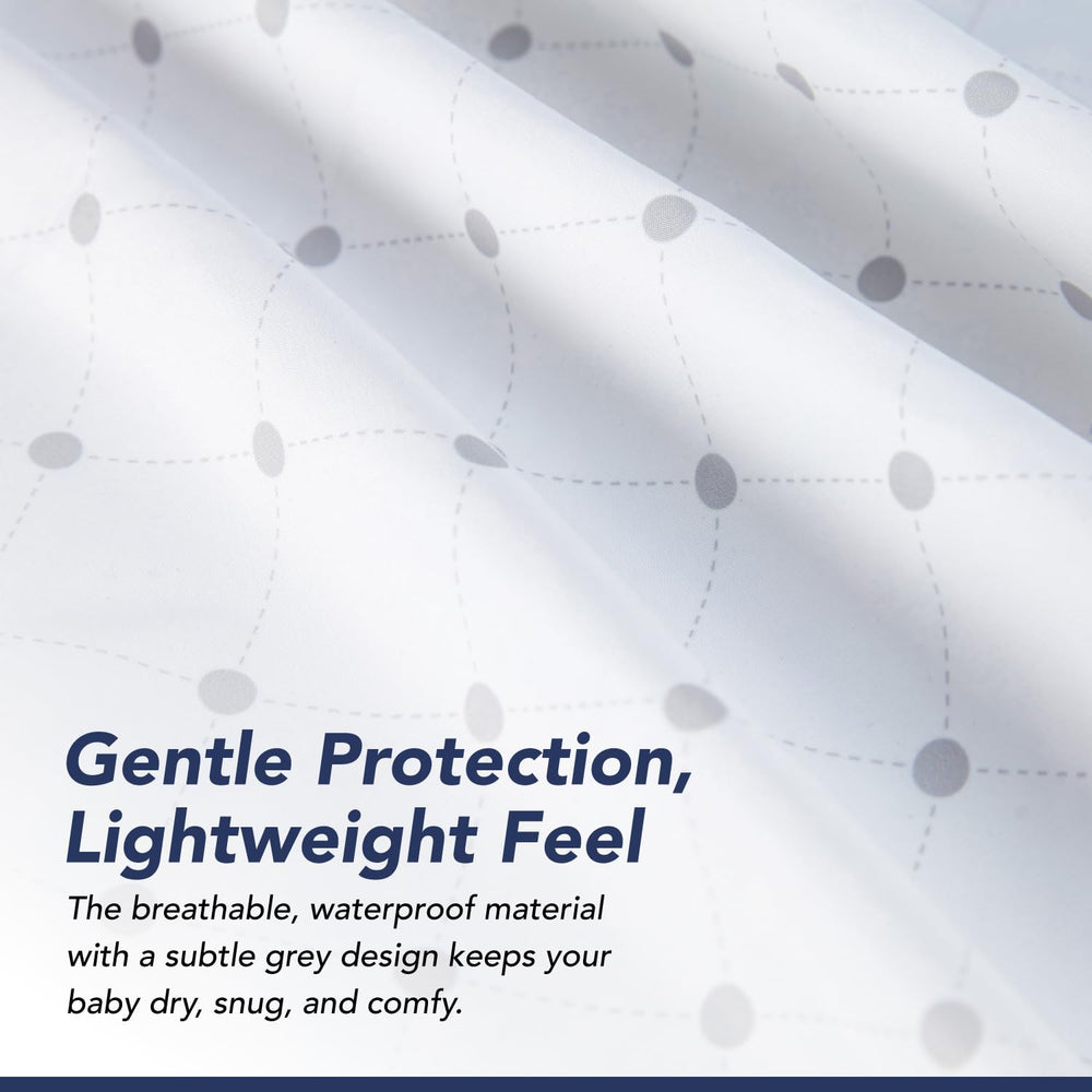 TRENDHUB Remi bassinet mattress cover machine washable for quick cleanup