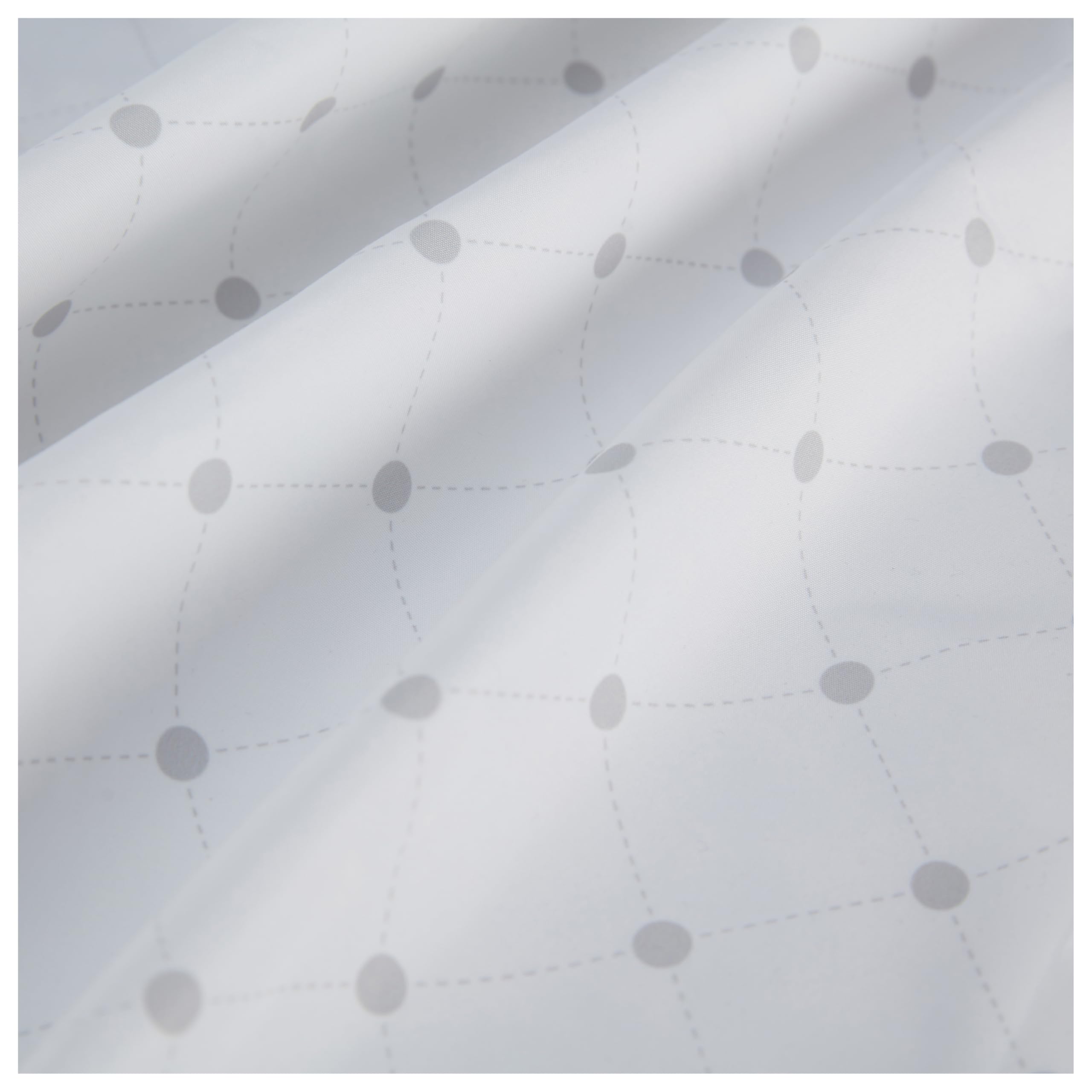 TRENDHUB Remi bassinet mattress cover with soft grey pattern enhances nursery aesthetic