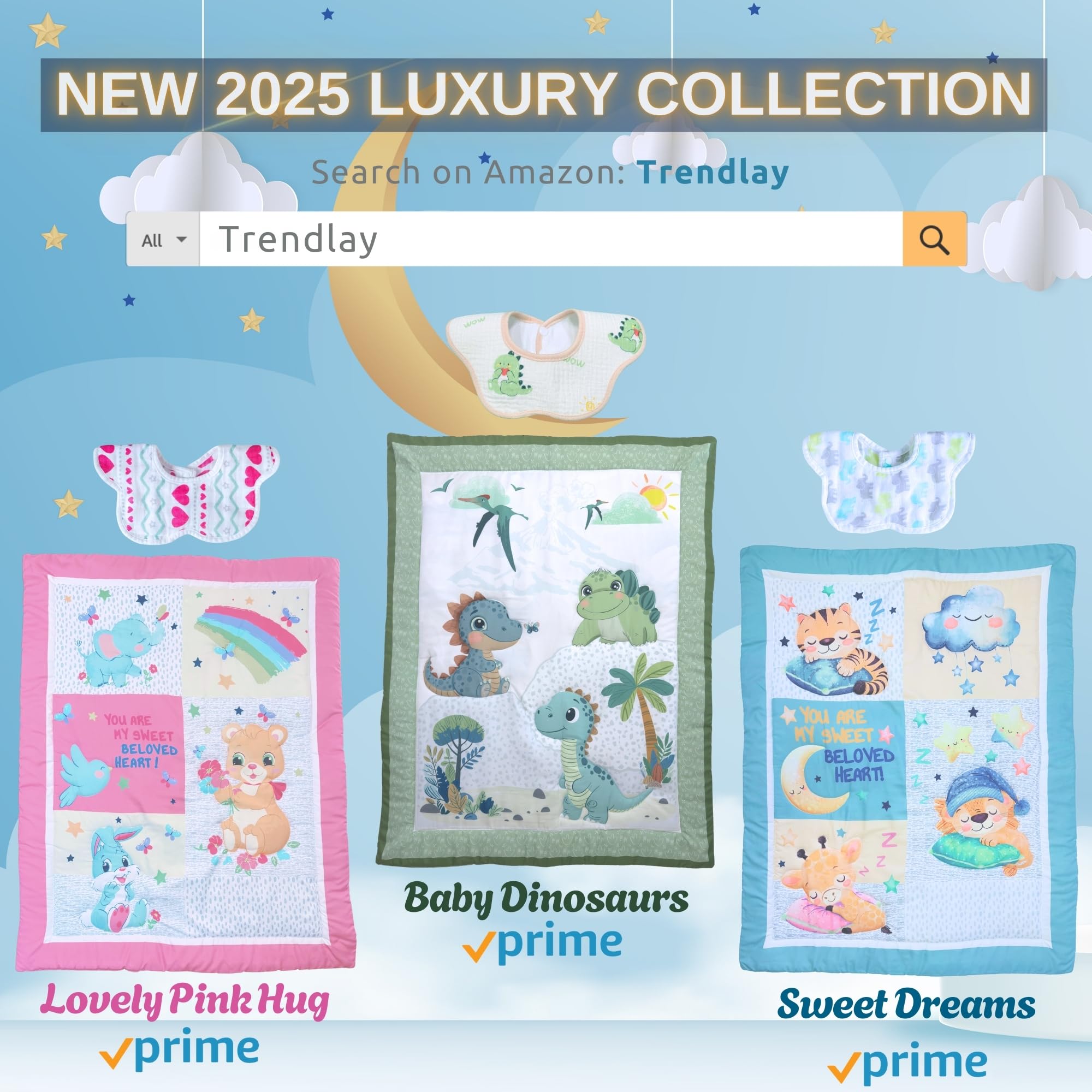 TrenD'Lay gift-ready packaging for baby showers