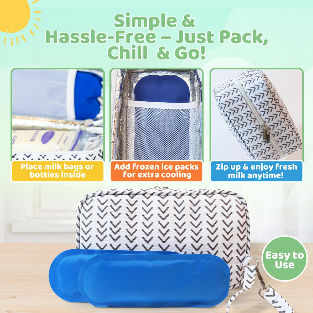 TRENDO compact travel design fits in tote or diaper bag